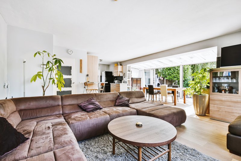 Sala amplia de casa en venta en Puebla